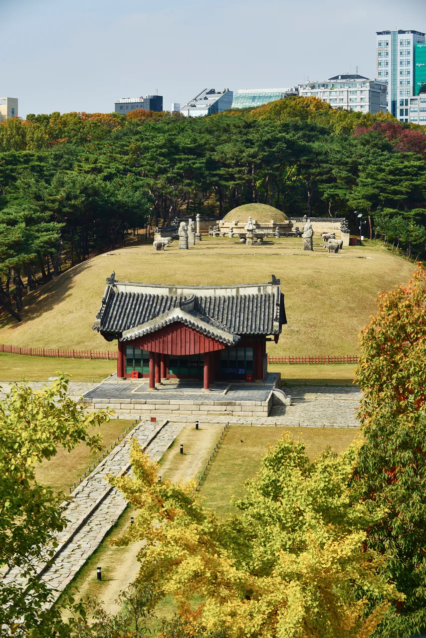 선릉·정릉 돌담 코스