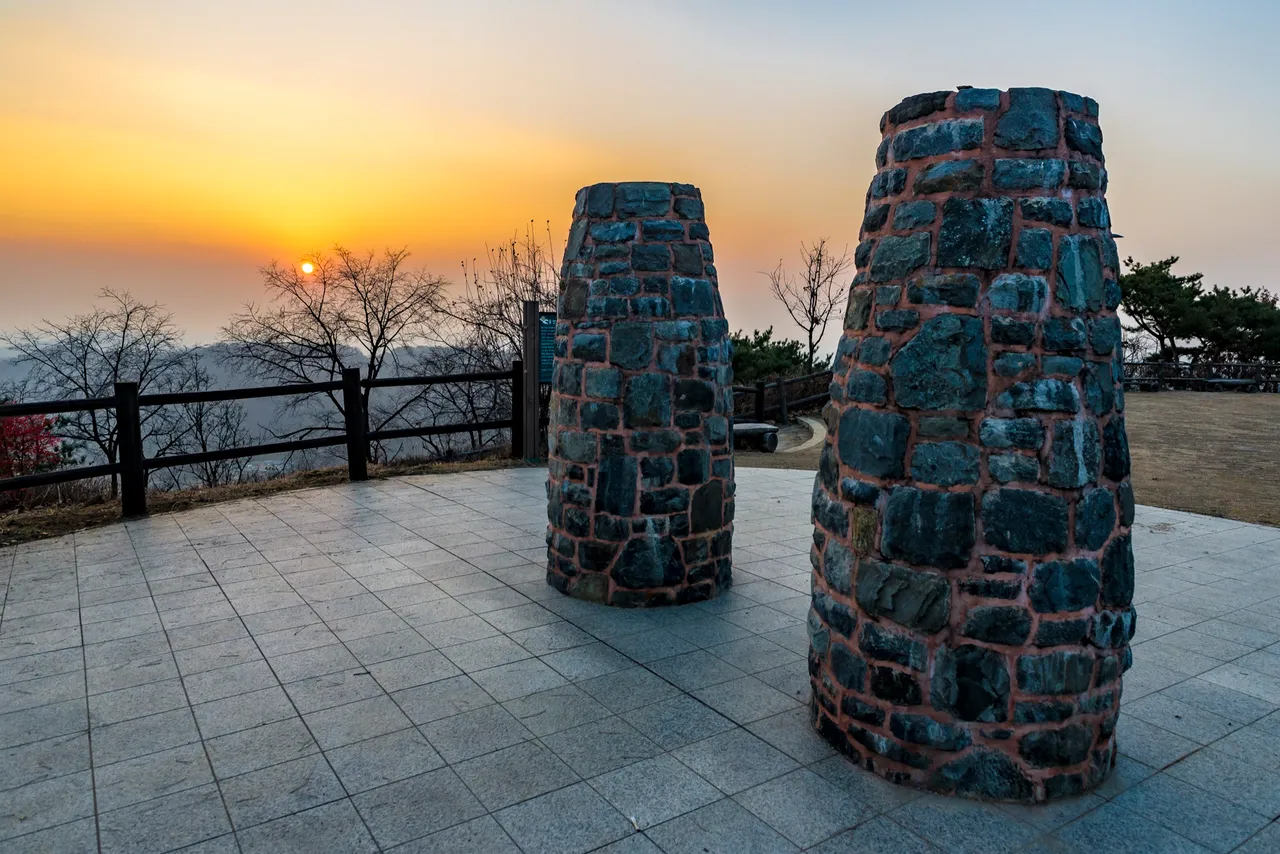 봉산 편백숲 코스